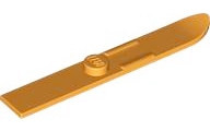 LEGO® los onderdeel Accessoire in kleur Oranje 18744