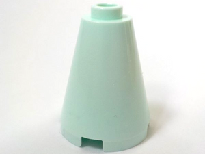 LEGO® los onderdeel Kegel in kleur Licht Aqua 3942c