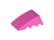 Plaatje in Gallery viewer laden, LEGO® los onderdeel Wig in kleur Donker Roze 47753