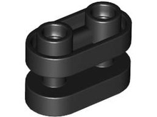 Plaatje in Gallery viewer laden, LEGO® los onderdeel Steen Rond in kleur Zwart 77808