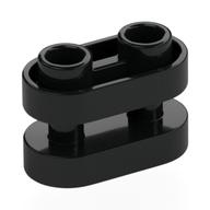 LEGO® los onderdeel Steen Rond in kleur Zwart 77808