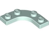 Plaatje in Gallery viewer laden, LEGO® los onderdeel Plaat Rond in kleur Licht Aqua 68568