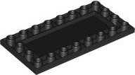 LEGO® los onderdeel Tegel Aangepast in kleur Zwart 83496