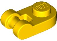 LEGO® los onderdeel Plaat Rond in kleur Geel 26047