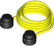 LEGO® los onderdeel Koord in kleur Neon geel x127c30pb02