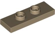 LEGO® los onderdeel Plaat Aangepast Donker Geelbruin 34103
