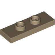 Plaatje in Gallery viewer laden, LEGO® los onderdeel Plaat Aangepast Donker Geelbruin 34103