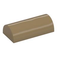 Plaatje in Gallery viewer laden, LEGO® los onderdeel Dakpan Gebogen Donker Geelbruin 6192b