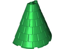 LEGO® los onderdeel Dak in kleur Groen 1746