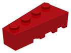 LEGO® los onderdeel Wig in kleur Rood 41768