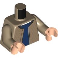 Plaatje in Gallery viewer laden, LEGO® Lijf met Motief Donker Geelbruin 973pb5338c01