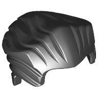 Plaatje in Gallery viewer laden, LEGO® los onderdeel Haar in kleur Zwart 64798