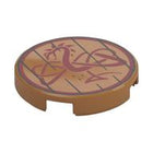 LEGO® onderdeel Tegel Rond met Motief Medium Noga 14769pb640
