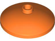 LEGO® los onderdeel Schaal in kleur Oranje 43898