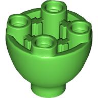 Plaatje in Gallery viewer laden, LEGO® los onderdeel Steen Rond in kleur Fel Groen 24947