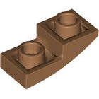 LEGO® los onderdeel Dakpan Gebogen Medium Noga 24201