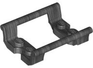 Plaatje in Gallery viewer laden, LEGO® los onderdeel Rails in kleur Parel Donkergrijs 80562