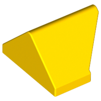 Plaatje in Gallery viewer laden, LEGO® los onderdeel Dakpan Algemeen in kleur Geel 3049c