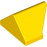 LEGO® los onderdeel Dakpan Algemeen in kleur Geel 3049c