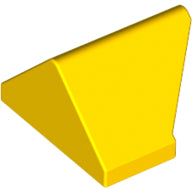 Plaatje in Gallery viewer laden, LEGO® los onderdeel Dakpan Algemeen in kleur Geel 3049c