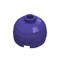 Plaatje in Gallery viewer laden, LEGO® los onderdeel Steen Rond in kleur Donkerpaars 553