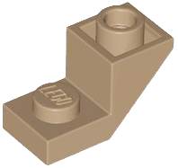LEGO® los onderdeel Dakpan Omgekeerd Donker Geelbruin 2310