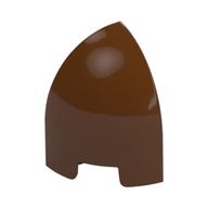 LEGO® los onderdeel Dakpan Gebogen Roodachtig Bruin 1871