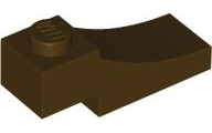 LEGO® los onderdeel Steen Boog in kleur Donker Bruin 70681