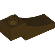 Plaatje in Gallery viewer laden, LEGO® los onderdeel Steen Boog in kleur Donker Bruin 70681