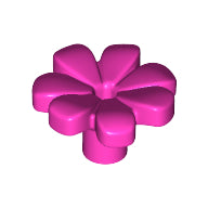 LEGO® los onderdeel Plant & Struik Donker Roze 32606