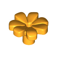 LEGO® los onderdeel Plant & Struik Helder Licht Oranje 32606