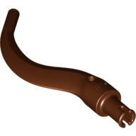 Plaatje in Gallery viewer laden, LEGO® los onderdeel Dier Onderdelen Roodachtig Bruin 24204