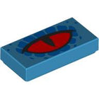 LEGO® Tegel met Motief Donker Azuurblauw 3069pb1183