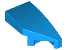 LEGO® los onderdeel Wig in kleur Donker Azuurblauw 29119