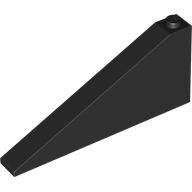 LEGO® los onderdeel Dakpan Algemeen in kleur Zwart 49618