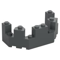 LEGO® los onderdeel Dak Donker Blauwachtig Grijs 6066