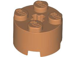 LEGO® los onderdeel Steen Rond in kleur Medium Noga 3941