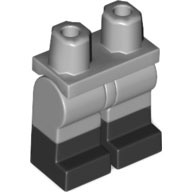 Plaatje in Gallery viewer laden, LEGO® Benen met Motief Licht Blauwachtig Grijs 970c00pb0411