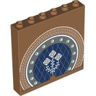 LEGO® los onderdeel Paneel met Motief Medium Noga 59349pb334