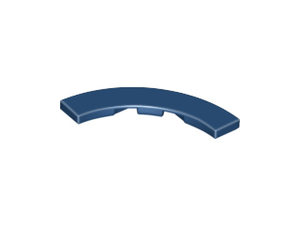LEGO® los onderdeel Tegel Rond in kleur Donkerblauw 27507