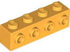 LEGO® onderdeel Steen Aangepast Helder Licht Oranje 30414