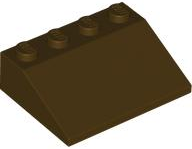 LEGO® los onderdeel Dakpan Algemeen Donker Bruin 3297