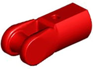 Plaatje in Gallery viewer laden, LEGO® los onderdeel Staaf in kleur Rood 23443
