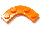 LEGO® los onderdeel Plaat Rond in kleur Oranje 68568