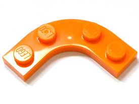 LEGO® los onderdeel Plaat Rond in kleur Oranje 68568