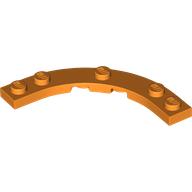Plaatje in Gallery viewer laden, LEGO® los onderdeel Plaat Rond in kleur Oranje 80015
