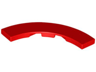 LEGO® los onderdeel Tegel Rond in kleur Rood 27507