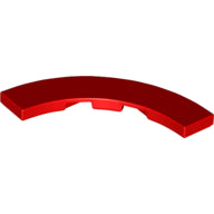 LEGO® los onderdeel Tegel Rond in kleur Rood 27507
