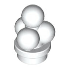 LEGO® los onderdeel Eten & Drinken in kleur Wit 6254