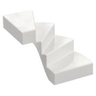 LEGO® los onderdeel Trap in kleur Wit 28466